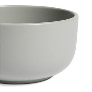 Habitat Matte Nibble Bowl - Grey - gallery image 3