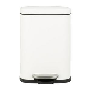 Sainsbury's Home Rectangular Bathroom Pedal Bin - White - gallery image 4