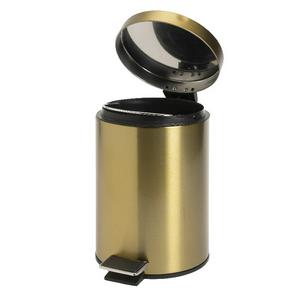 Sainsbury's Home 3L Bathroom Bin - Gold - gallery image 3
