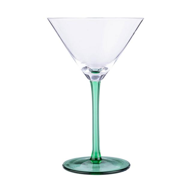 Habitat Coloured Stem Martini Green