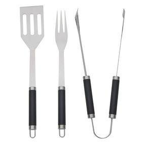 Sainsbury's Home Pack of 3 BBQ Tool Set