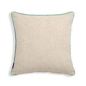 Habitat Panelled Leaf Print Cushion 43x43  - gallery image 2