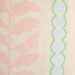 Habitat Panelled Leaf Print Cushion 43x43  - gallery image 4