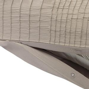 Sainsbury's Home Crinkle Taupe Bedding Set - gallery image 3