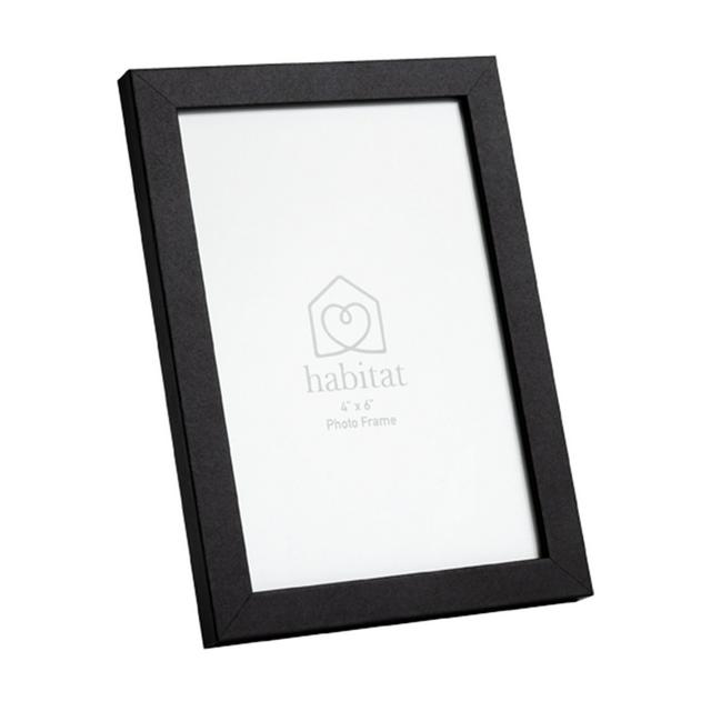 Sainsbury's Home Black Wooden Picture Frames - 4x6" - gallery image 1