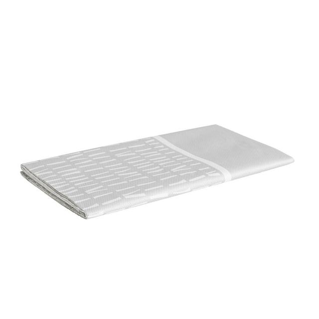 Sainsbury's Home Patterned Paper Tablecover - Grey - 120x180cm