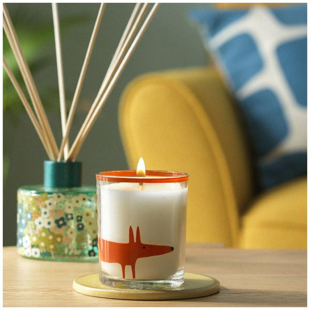 アロマグッズ ASTERISK CANDLE GLASS UG-060 Habitat x Scion Family Mr Fox Candle Glass Blue | Sainsbury's