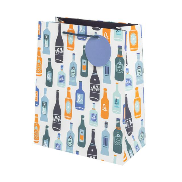 Sainsburys Sainsbury's Beer Bottles Large Present Gift Bag Birthday Celebration