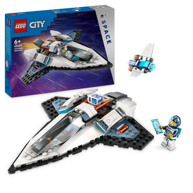 LEGO City Interstellar Spaceship Outer Space Toy Set 60430