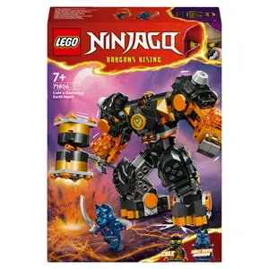 LEGO NINJAGO Cole’s Elemental Earth Mech Action Figure 71806