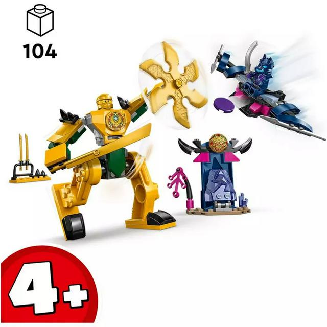 LEGO NINJAGO Arin s Battle Mech Action Figure Toy Set 71804 Sainsbury s