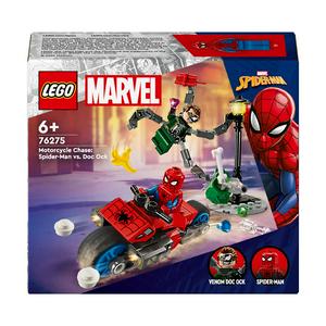 LEGO Marvel Motorcycle Chase Spider Man vs. Doc Ock 76275