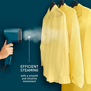 Tefal Pure POP DT2020 Handheld Garment Steamer - Alpine Blue - gallery image 2