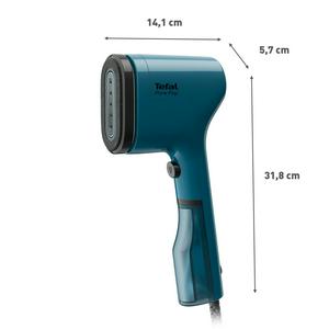 Tefal Pure POP DT2020 Handheld Garment Steamer - Alpine Blue - gallery image 3
