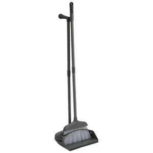 Sainsbury's Home Recycled Long Handle Dustpan & Brush - Grey - gallery image 2