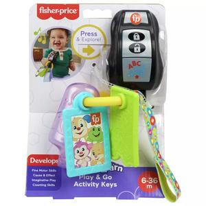 Fisher-Price Play & Go Activity Key Interactive Learning Toy - gallery image 2