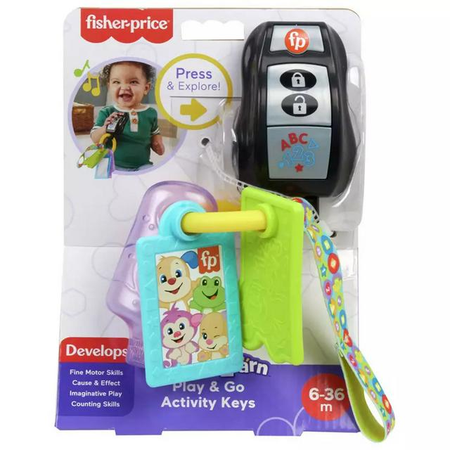 Fisher-Price Play Go Activity Key Interactive Learning Toy