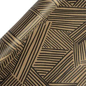 Sainsbury's Kraft Geo Birthday Gift Wrap Wrapping Paper - 3m
