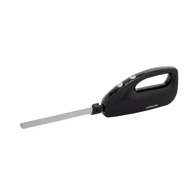 Cookworks EK121 Electric Knife - Black - gallery image 1