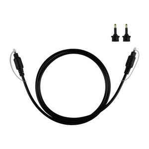 Sainsbury's Home 1m Audio Optical Cable - Black - gallery image 2