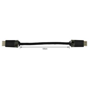 Sainsbury's Home 1m 4k HDMI Cable - Black - gallery image 4