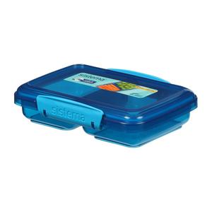 Sistema Pink Rectangle Lunch Box 2L with Water Bottle 330ml