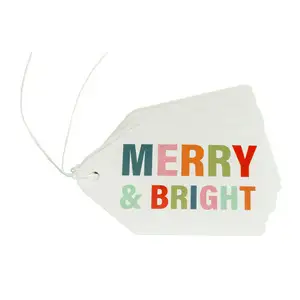 Sainsbury's Pack of 6 Merry & Bright Gift Tags