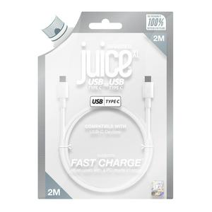 Juice Type C to C 2m Cable - White - gallery image 3