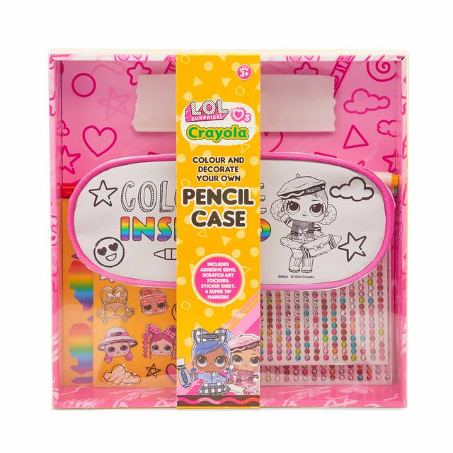 Crayola L.O.L. Surprise! Loves Crayola Surprise DIY Pencil Case Kit