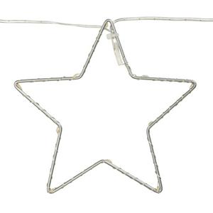 Habitat 6 White Battery LED Christmas Star String Lights - gallery image 2