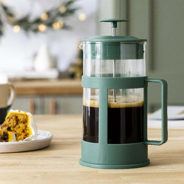 Habitat 1 Liter Cafetiere Green Sainsbury s