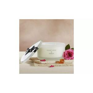 Habitat Luxe Velvet Rose & Amber XL Candle with Lid - gallery image 2