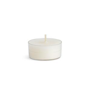 Habitat Luxe Pack of 12 Mandarin & Basil Clear Cup Tealights - gallery image 3