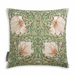 Habitat x Morris & Co. Pimpernel Cushion - Green - 50x50cm - gallery image 4