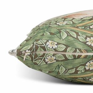 Habitat x Morris & Co. Pimpernel Cushion - Green - 50x50cm - gallery image 5