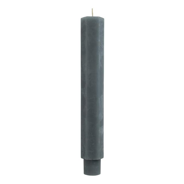 Habitat Dinner Candle - Grey