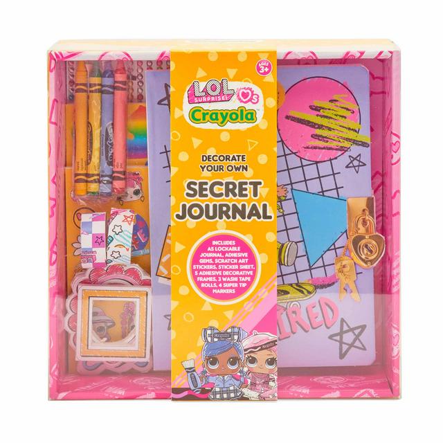 Crayola L.O.L. Surprise! Loves Crayola Surprise DIY Journal