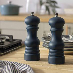 Habitat Salt & Pepper Mill - Navy - gallery image 2
