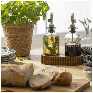 Habitat Set of 2 Oil Pourers With Stand - gallery image 2