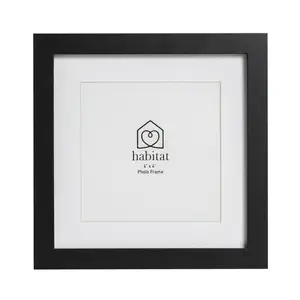 Habitat Single Mount Frame - Black -  4x4"