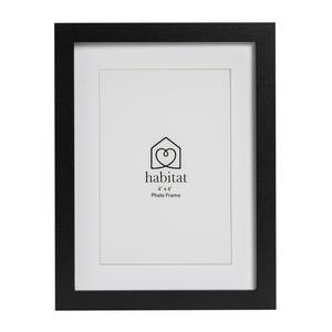 Habitat Single Mount Frame - White - 4x6"