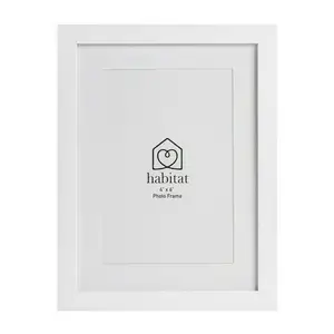 Habitat Single Mount Frame - White - 4x6"