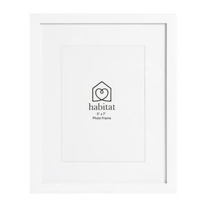 Habitat Single Mount Frame - White - 5x7"