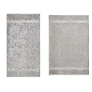 Habitat Egyptian Cotton Bath Towel or Sheet - Silver - gallery image 4