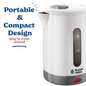 Russell Hobbs Travel Light White Small Kettle 23840 - gallery image 6