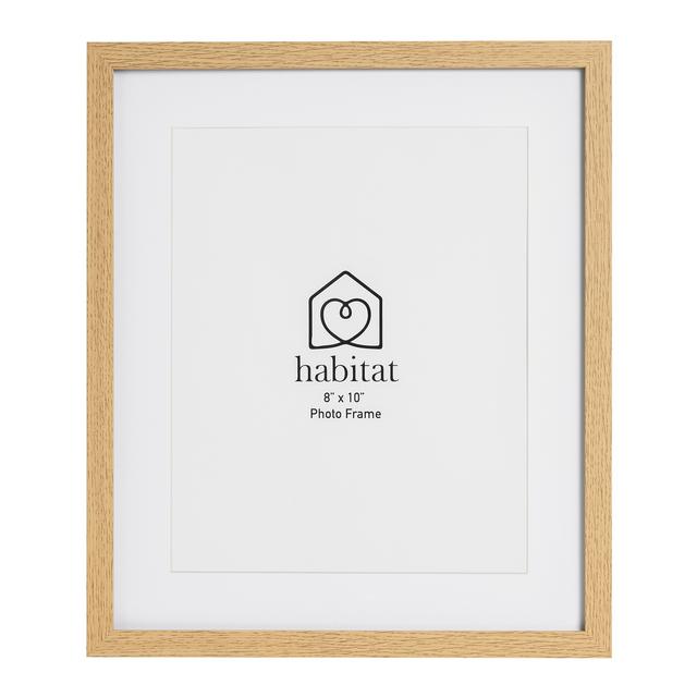 Habitat Oak effect Single Mount - 8x10"