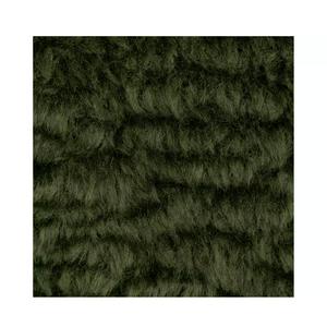 Habitat Shearling Cushion - Moss Green - 55x40cm - gallery image 4