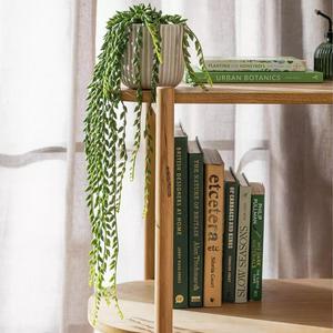 Habitat Artificial Trailing Plant in Ribbed Ceramic Pot - gallery image 2