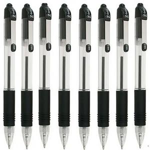 Zebra Z Grip Black Ink Ballpoint Pen - Pack of 8 - gallery image 2