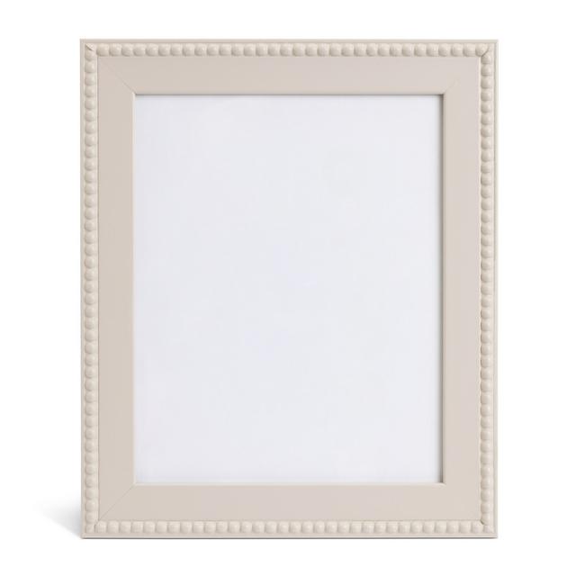 Habitat Beaded Wooden Picture Frame - Grey - 30x25cm
